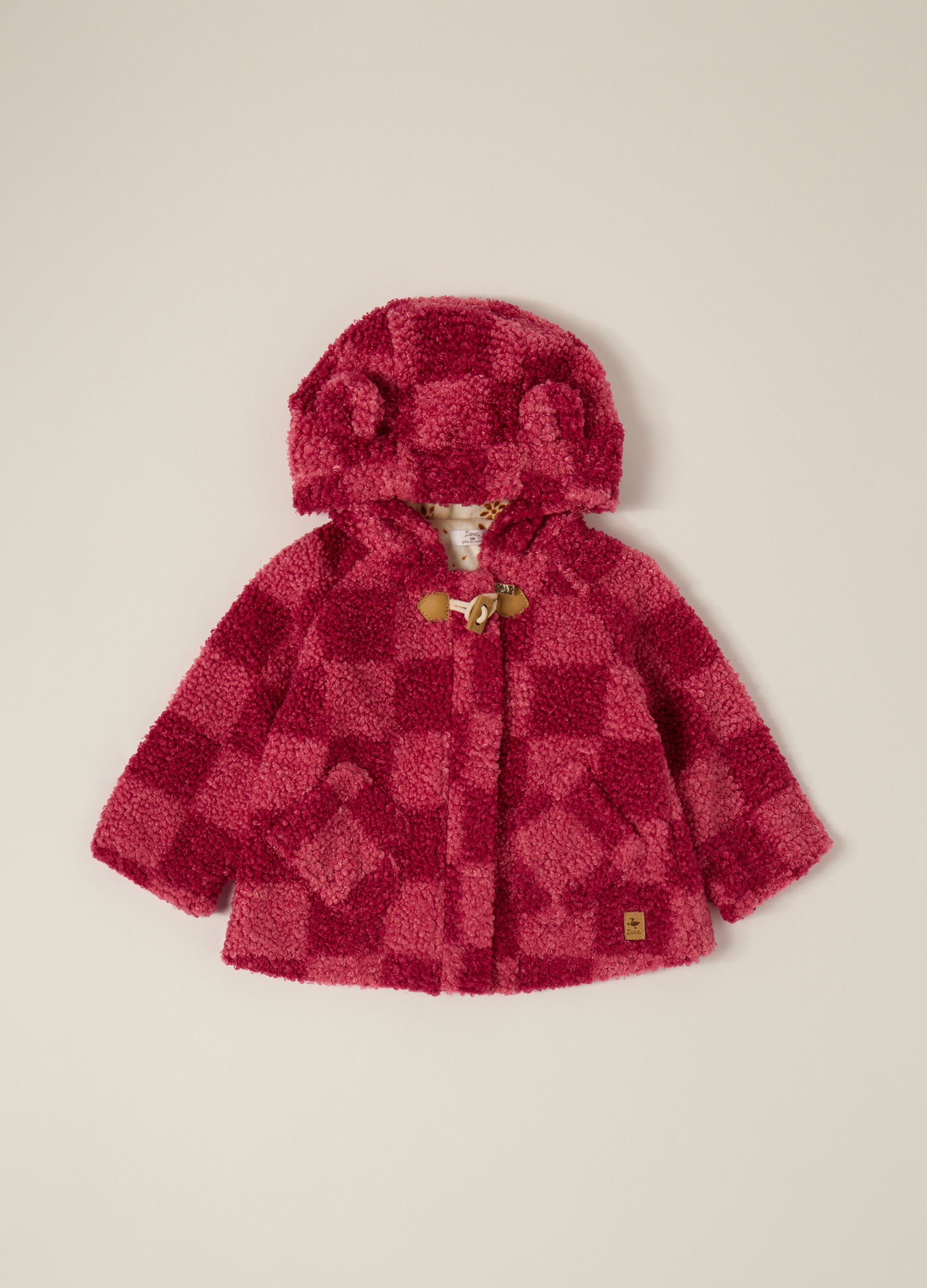 Pink Sherpa Jacket for Baby Girl