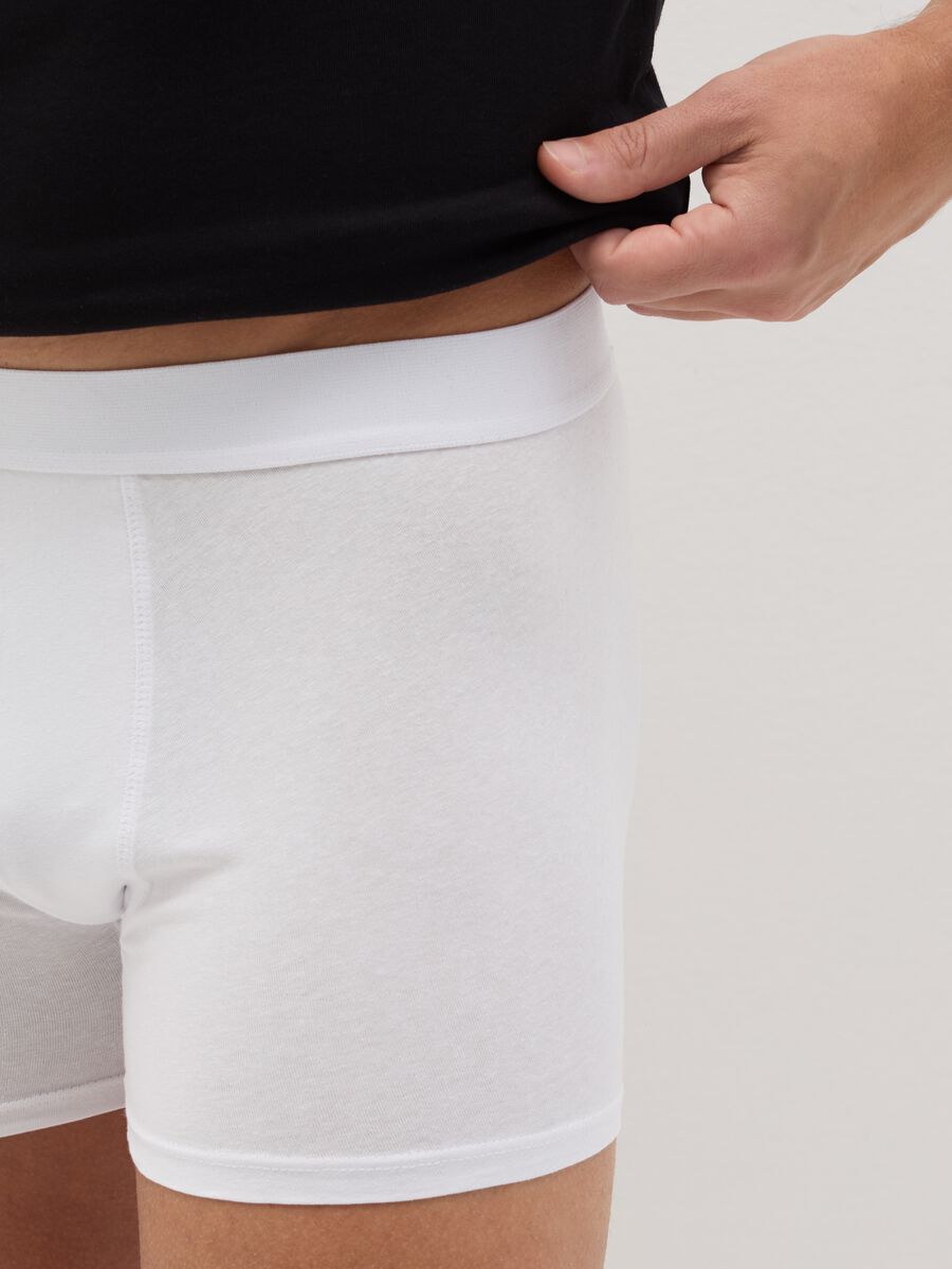 Three-pack midi boxer shorts with external elastic_3