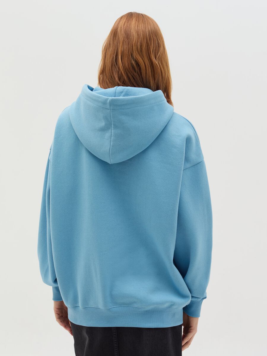 Oversized sweatshirt with hood and print_3