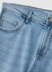 Super skinny light blue cotton blend jeans_5