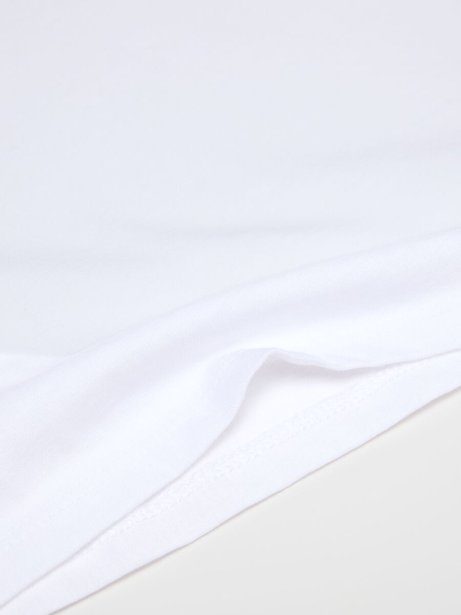 Child's White Vest Twin Pack in Pure Cotton_3