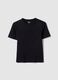 Fitted Black Logo T-shirt_0
