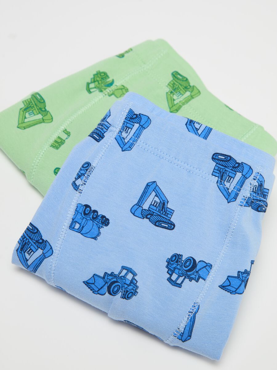 Five-pack stretch boxer shorts with machinery print_2