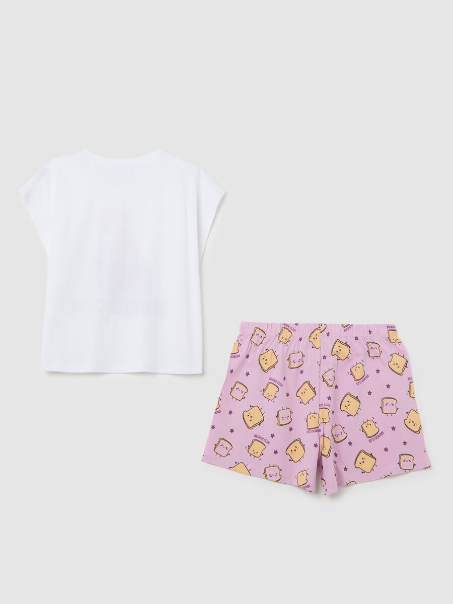 Organic Cotton Short Girls' Pyjama_1