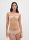 Culotte in tessuto elasticizzato beige_0