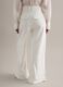 White Stretch Denim Wide Leg Trousers_2