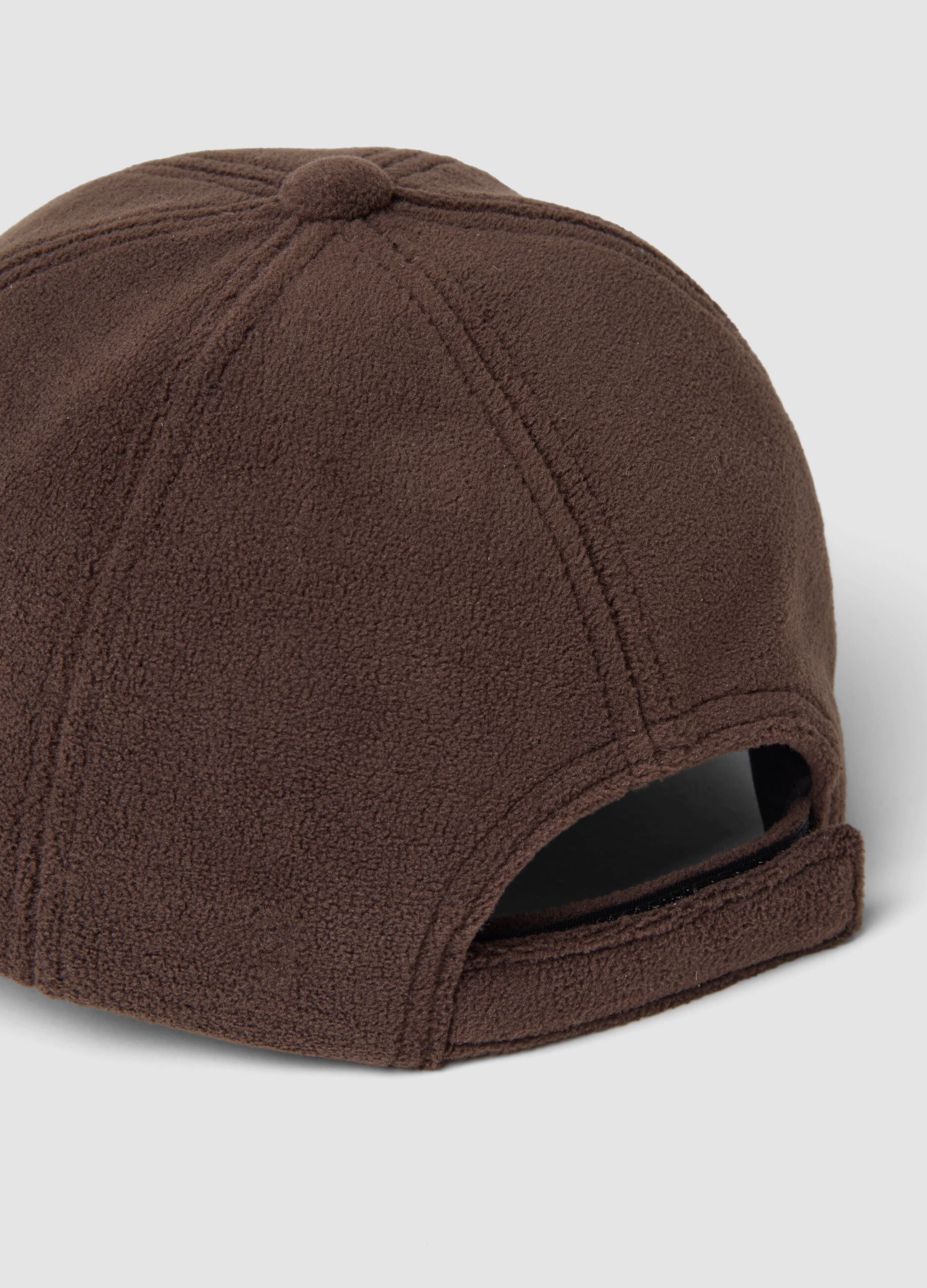 Brown stretch-fabric cap ALTAVIA STUDIO