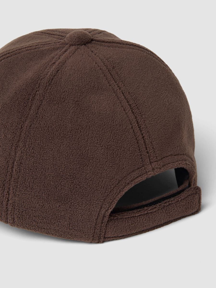 Cappellino marrone in tessuto elasticizzato ALTAVIA STUDIO_2