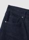 Blue bootcut jeans in stretch cotton_5