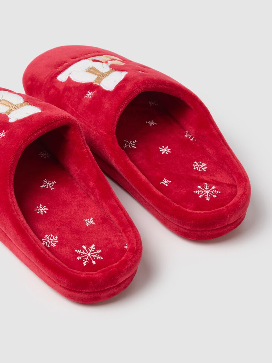 Red Velour Slippers_2