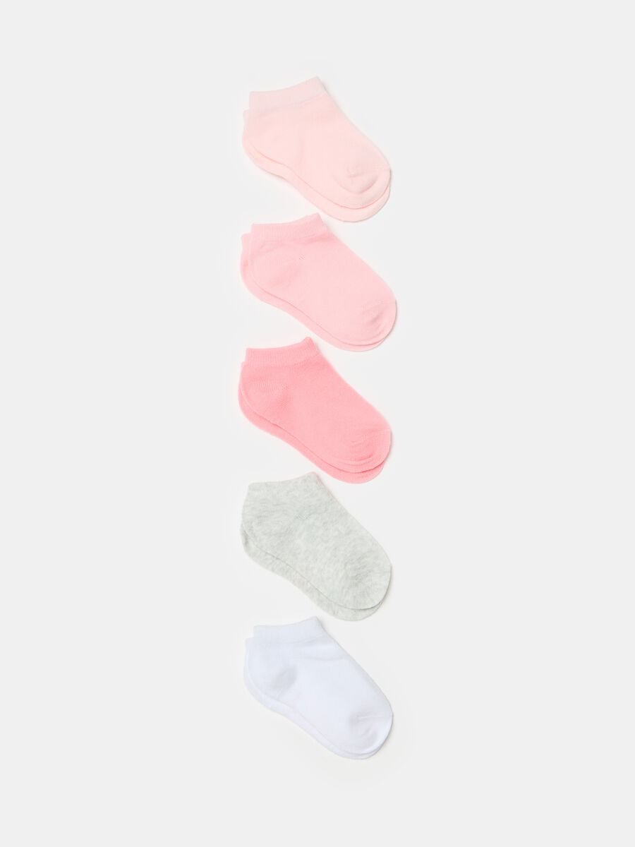 Five-pair pack stretch shoe liners_0