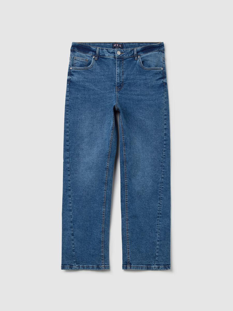 Curvy five-pocket jeans_4