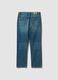 Blue pure cotton regular-fit jeans for boys_5