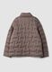 Sand padded jacket, regular fit with high neck_6