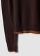 Brown long-sleeved viscose-blend jumper_6
