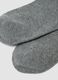 2-pack of melange grey, brown and light pink socks in stretch organic cotton_2