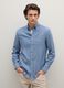 Pure cotton blue flannel regular fit shirt_2