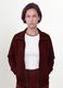 Red stretch viscose sweatshirt with turtleneck, regular fit_1