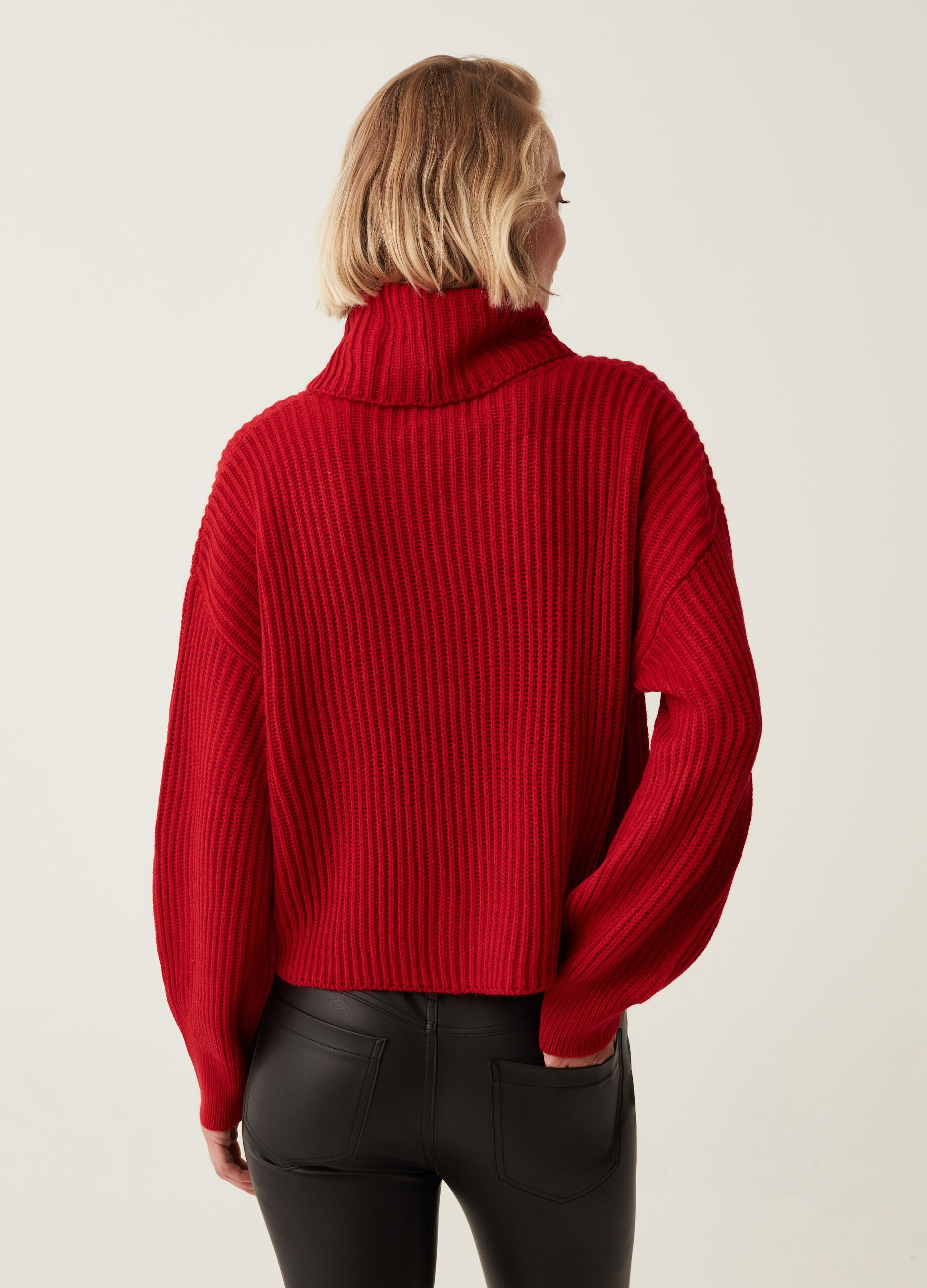 Maglioncino rosso donna hotsell