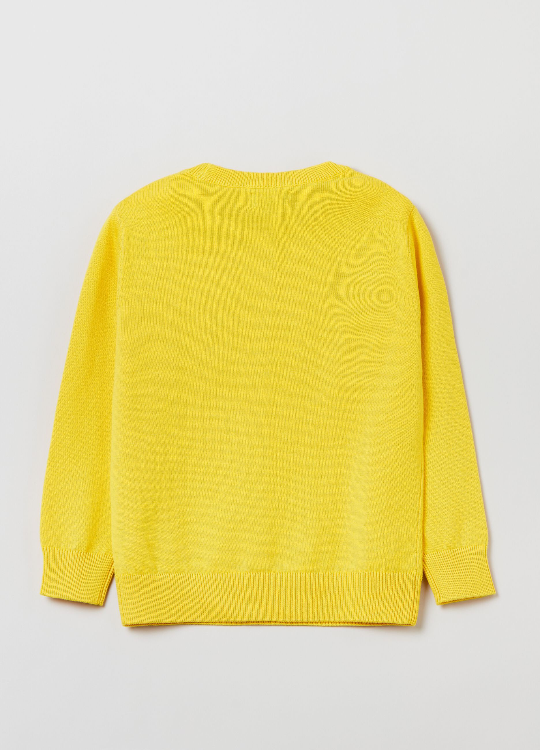 Pullover girocollo in cotone_1