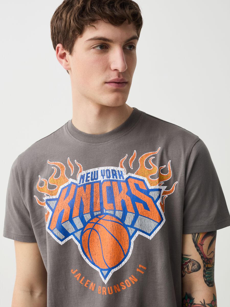 T-shirt with NBA New York Knicks print_1
