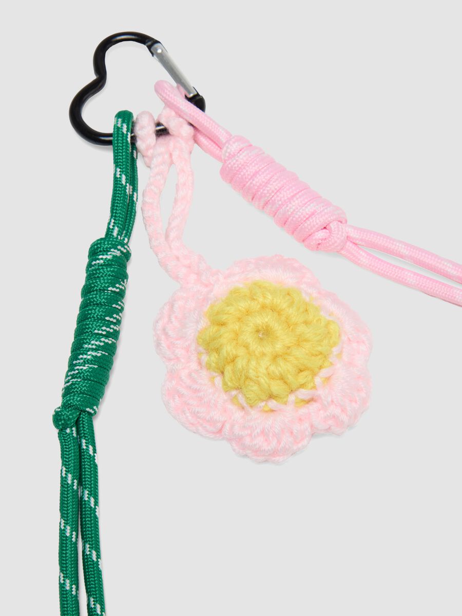 Multicolour Keyring with Flower_1