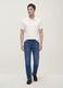 Blue comfort-fit stretch cotton jeans_0
