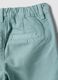 Blue pure cotton regular fit shorts for boys_3