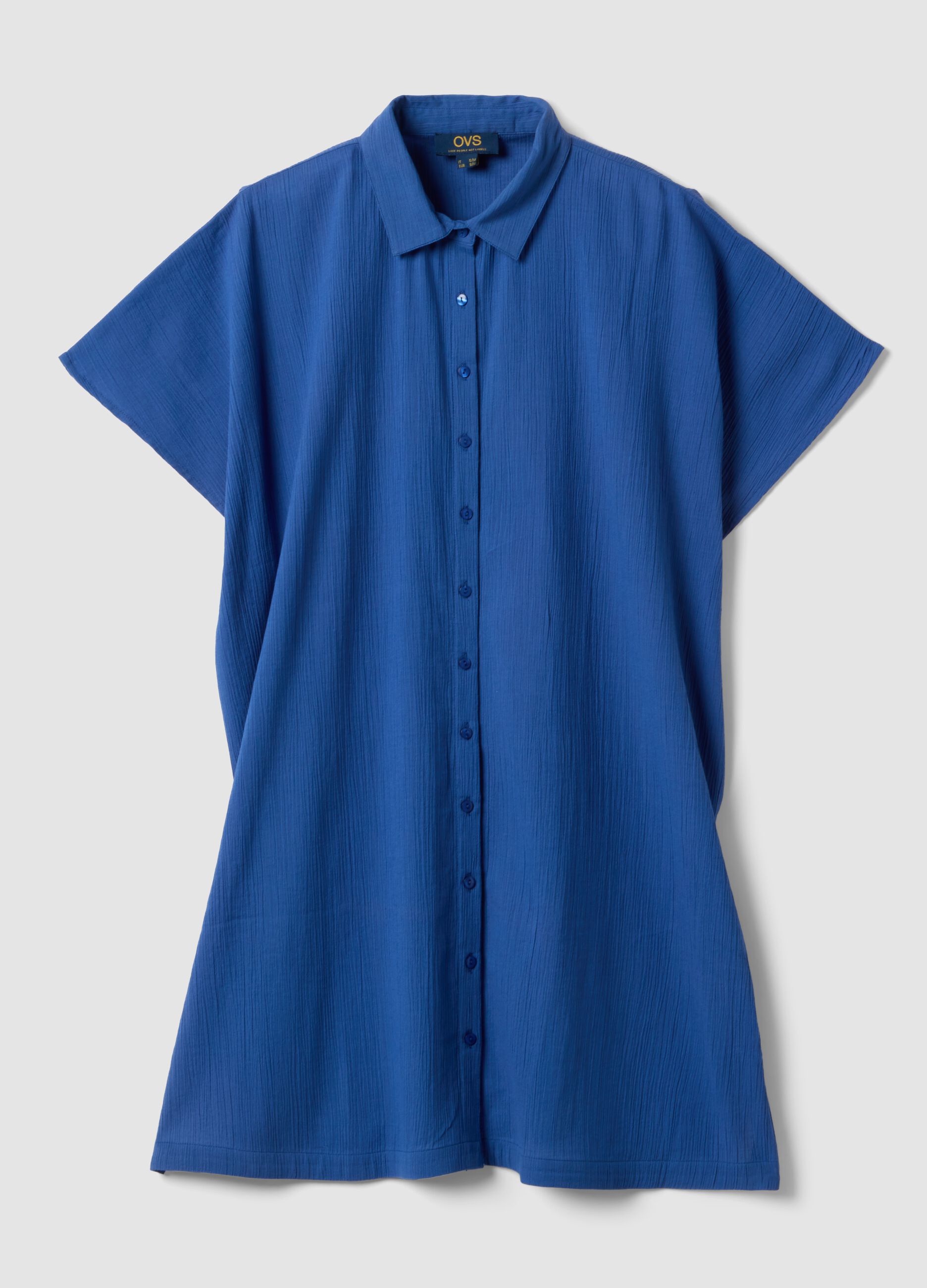 Blue pure cotton kaftan