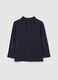 T-shirt with long sleeves and high neck_1