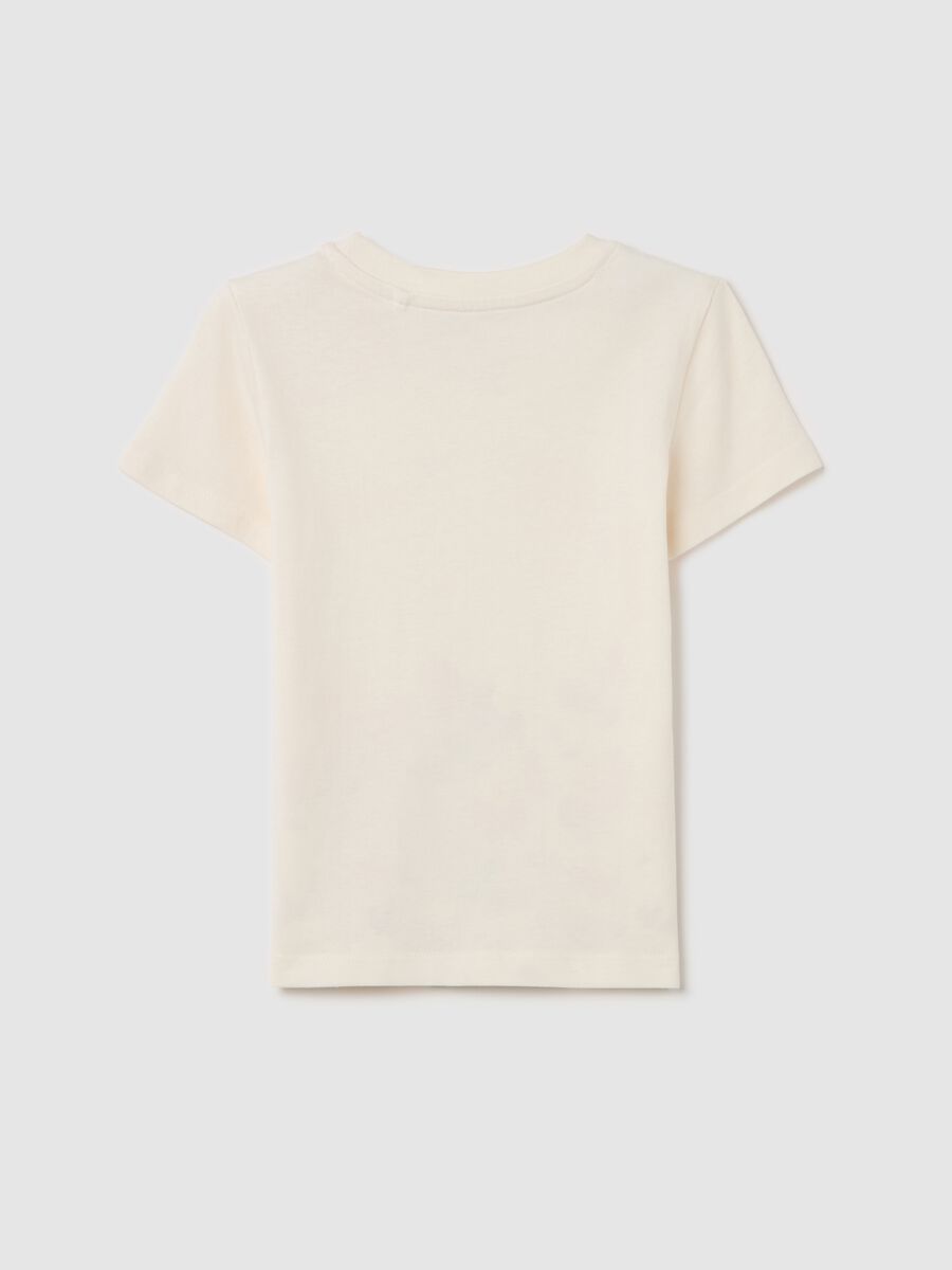 Cotton T-shirt with print_1