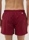 Red regular-fit swim shorts with drawstring_3