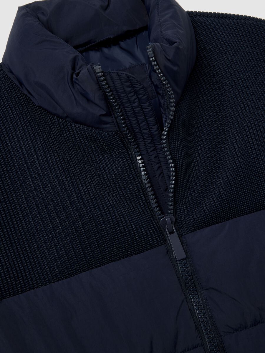 Regular fit blue gilet_5