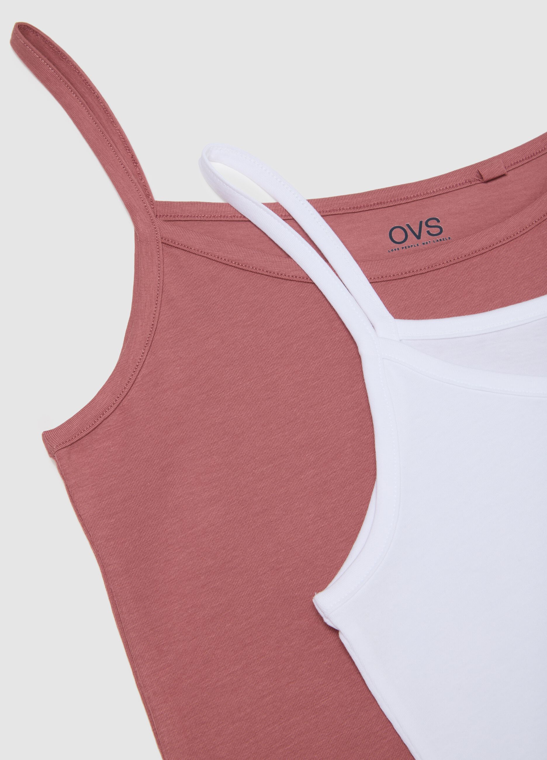 Multicolour Regular Fit Cotton Blend Vests
