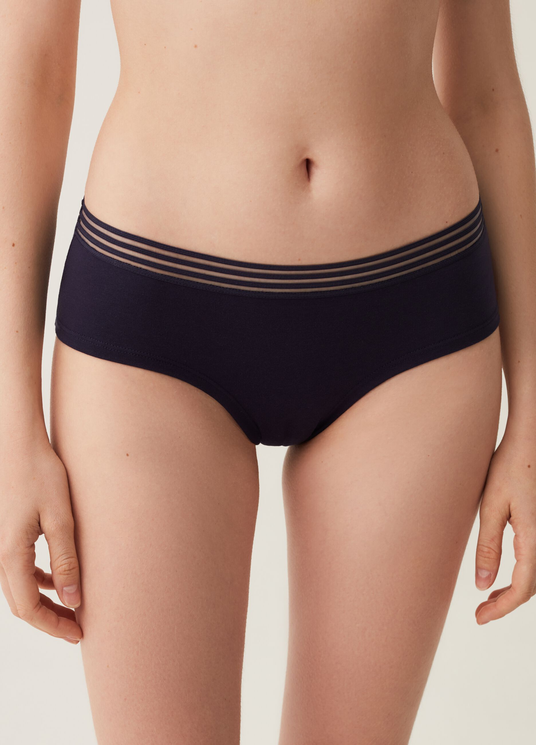 Bipack culotte con profili rigati_1