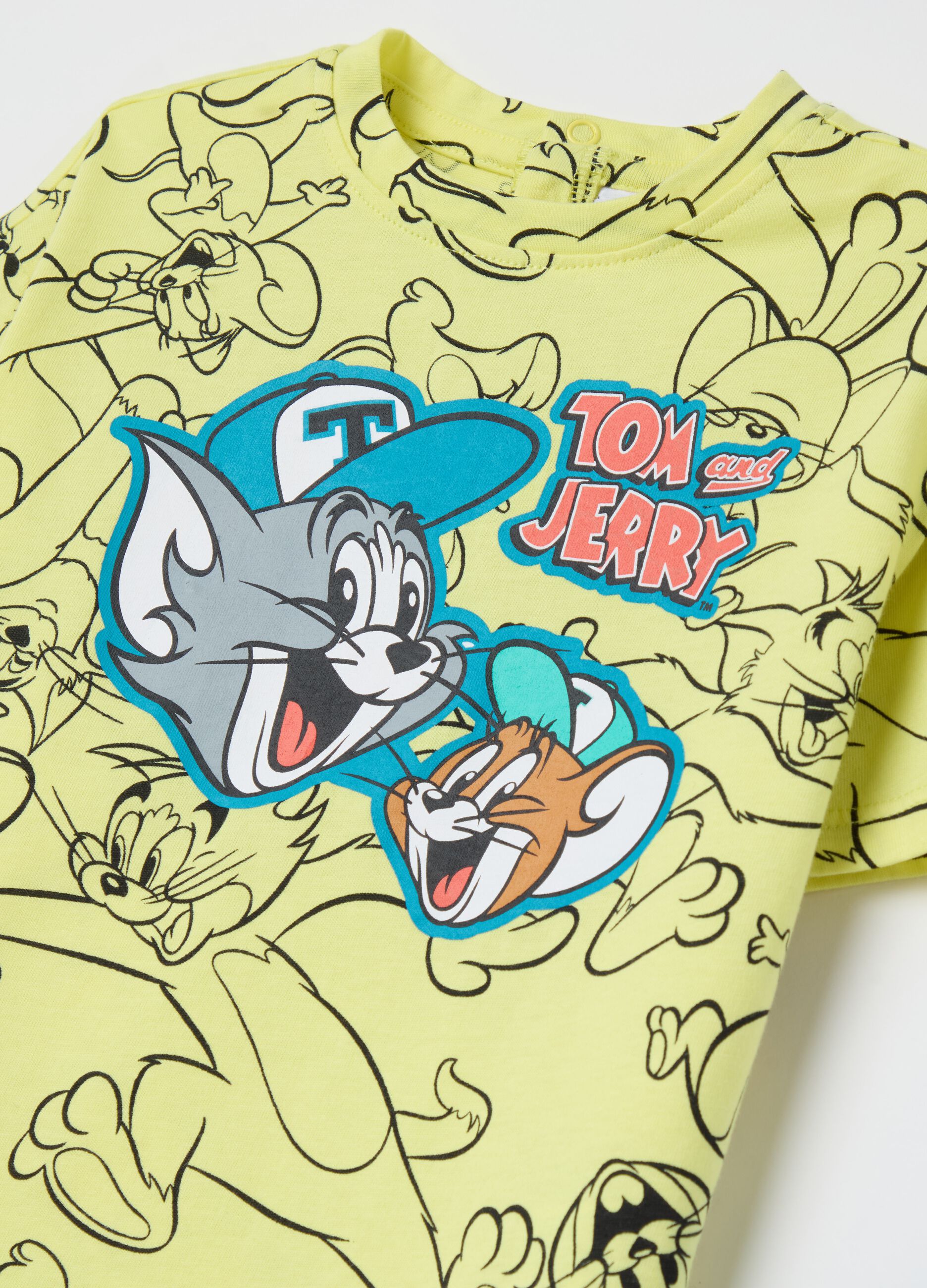 Cotton jogging set with Tom & Jerry print