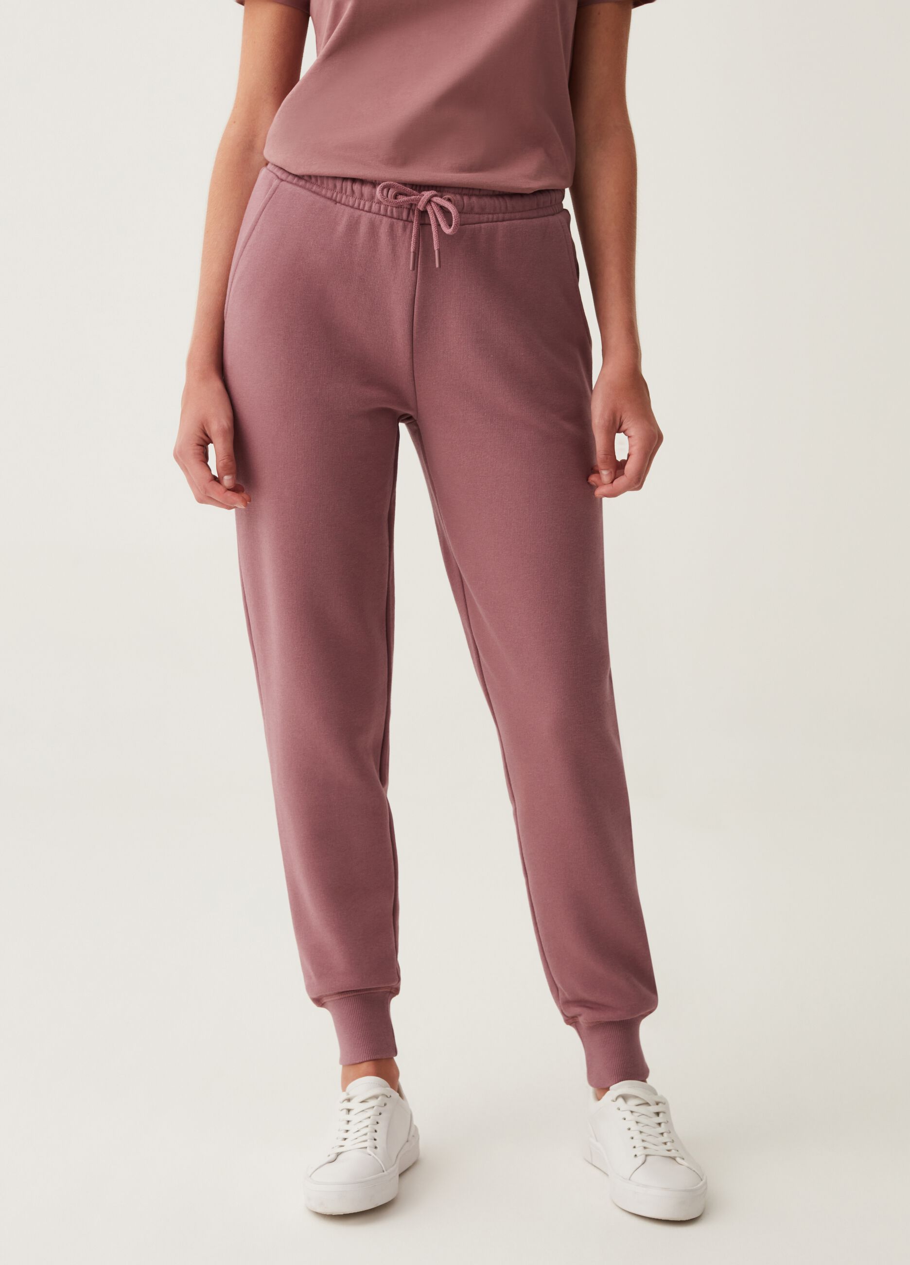Joggers in French Terry con tasche