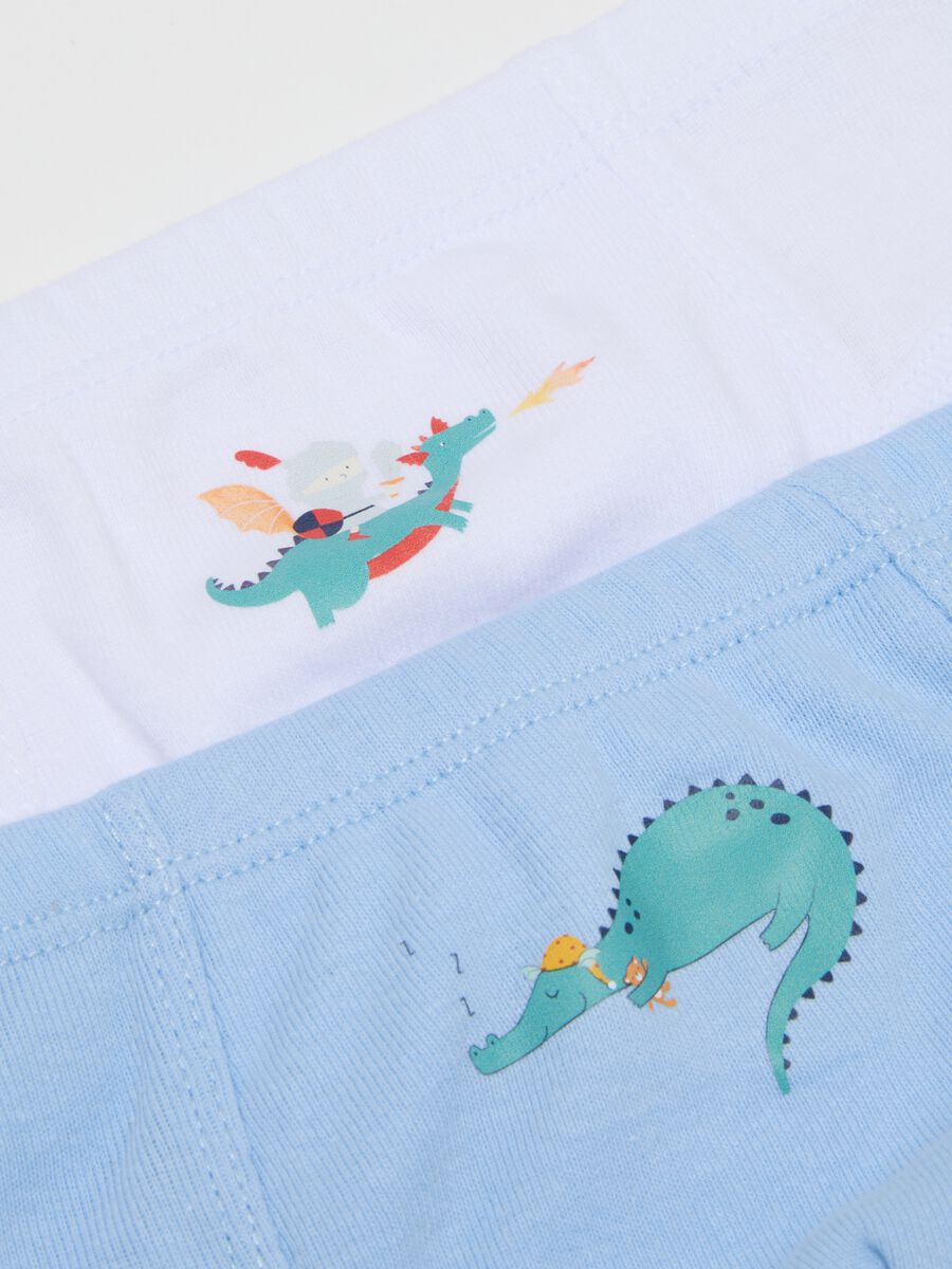Children's briefs in pure cotton multicolour regular fit_2