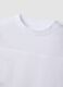 Kids&rsquo; white pure cotton T-shirt, oversized fit_3