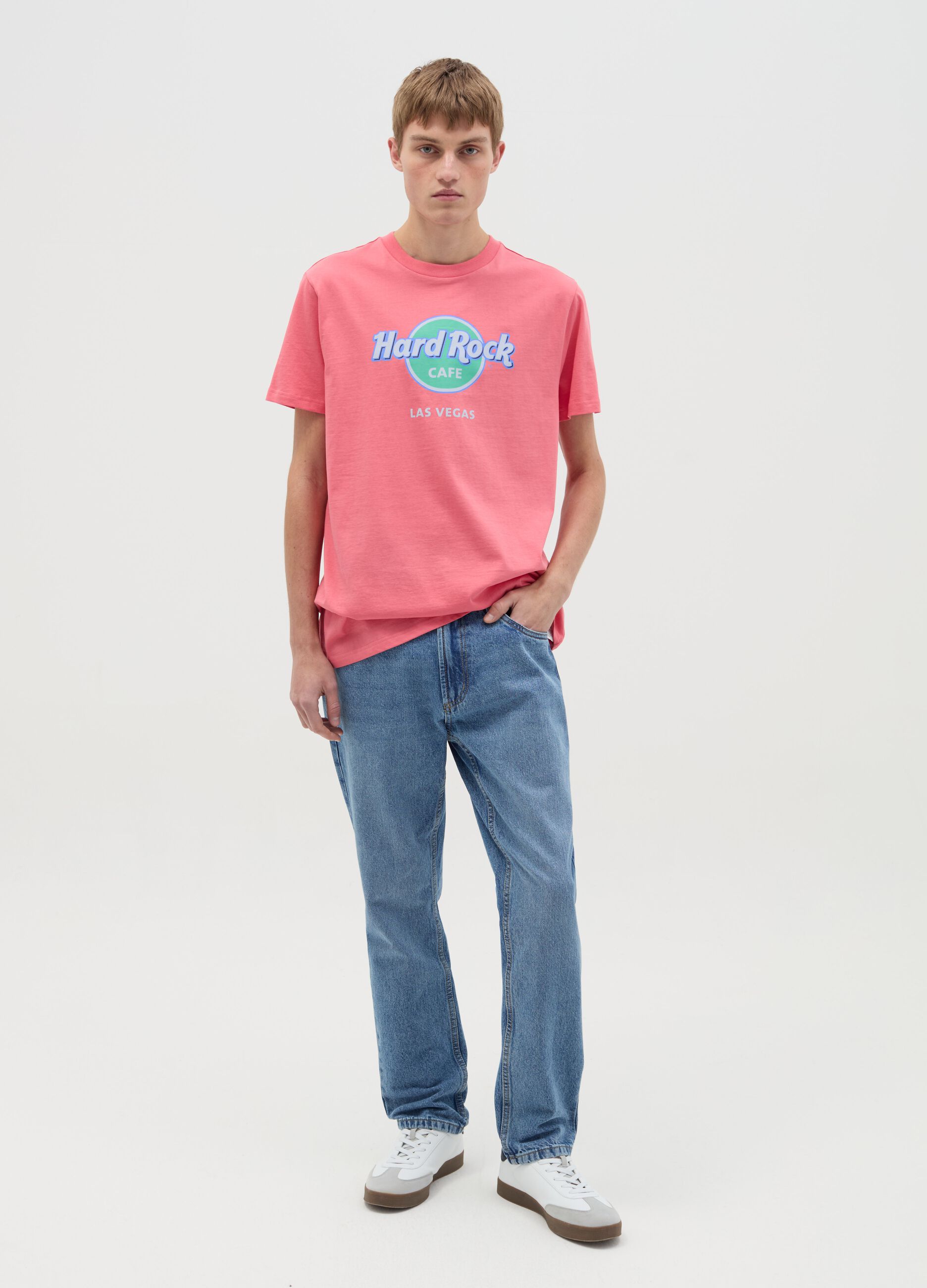 T-shirt with Hard Rock Las Vegas print