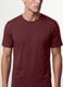 Red pure organic cotton jersey T-shirt, regular fit_1