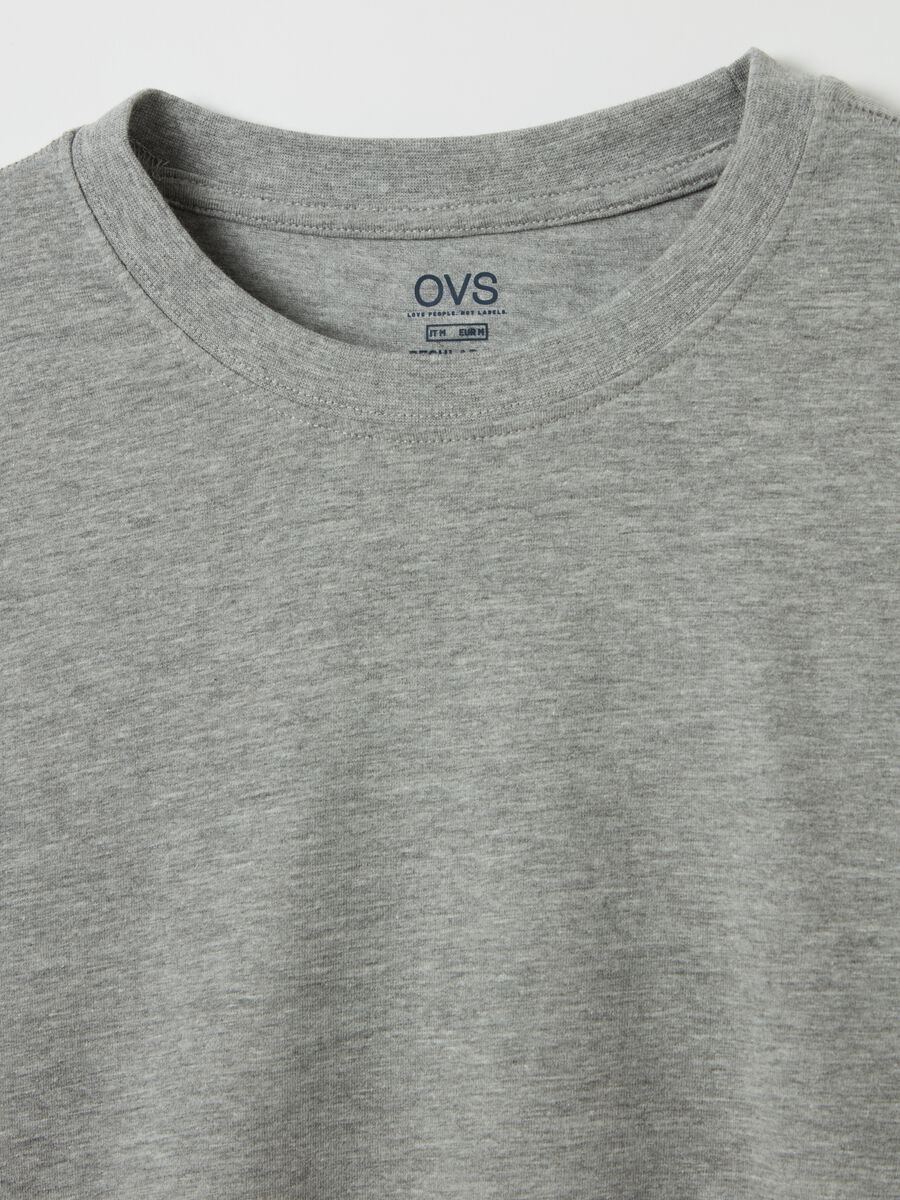 Long-sleeved T-shirt in stretch cotton_5