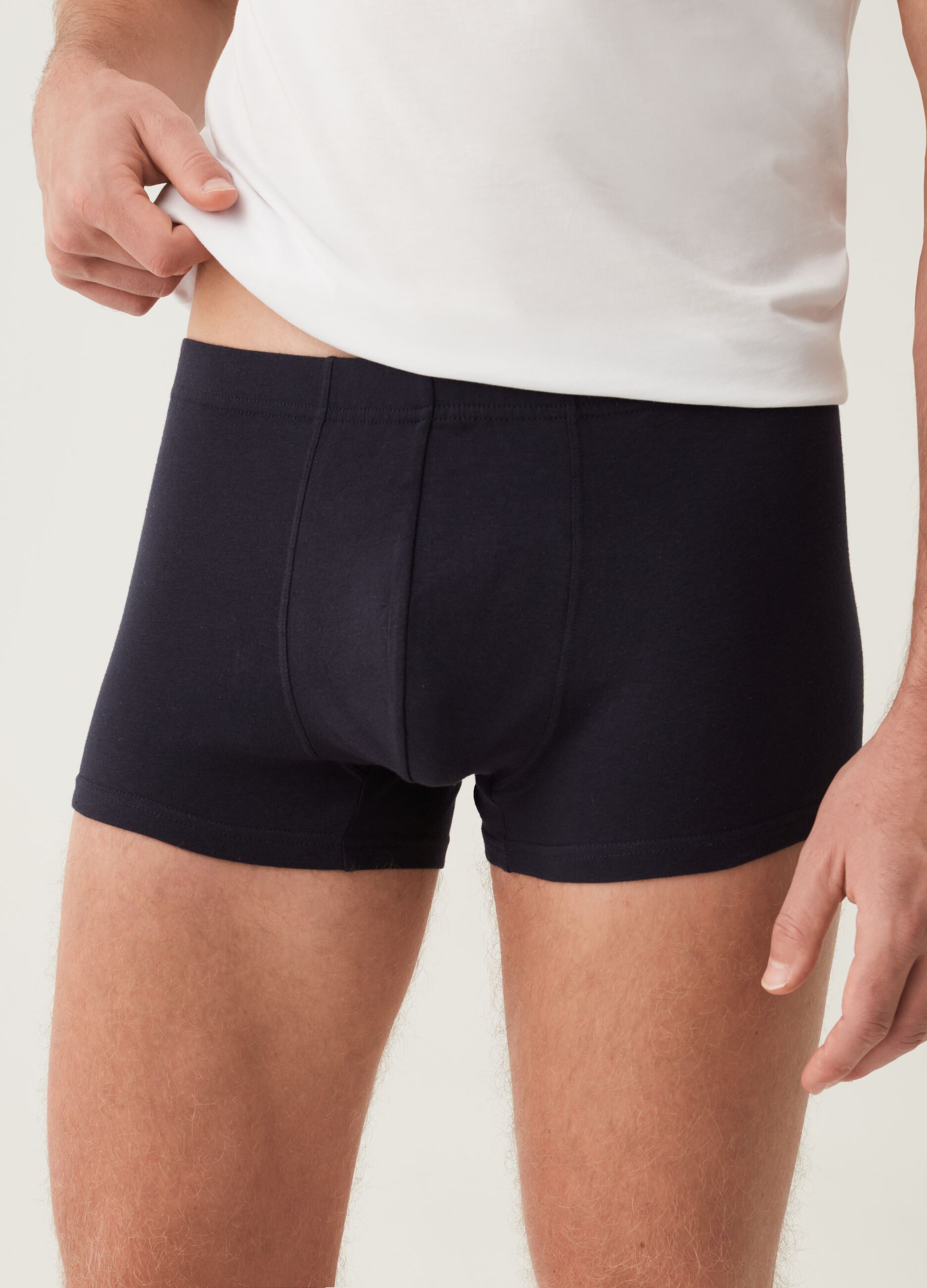 Tripack boxer in cotone bio stretch_1