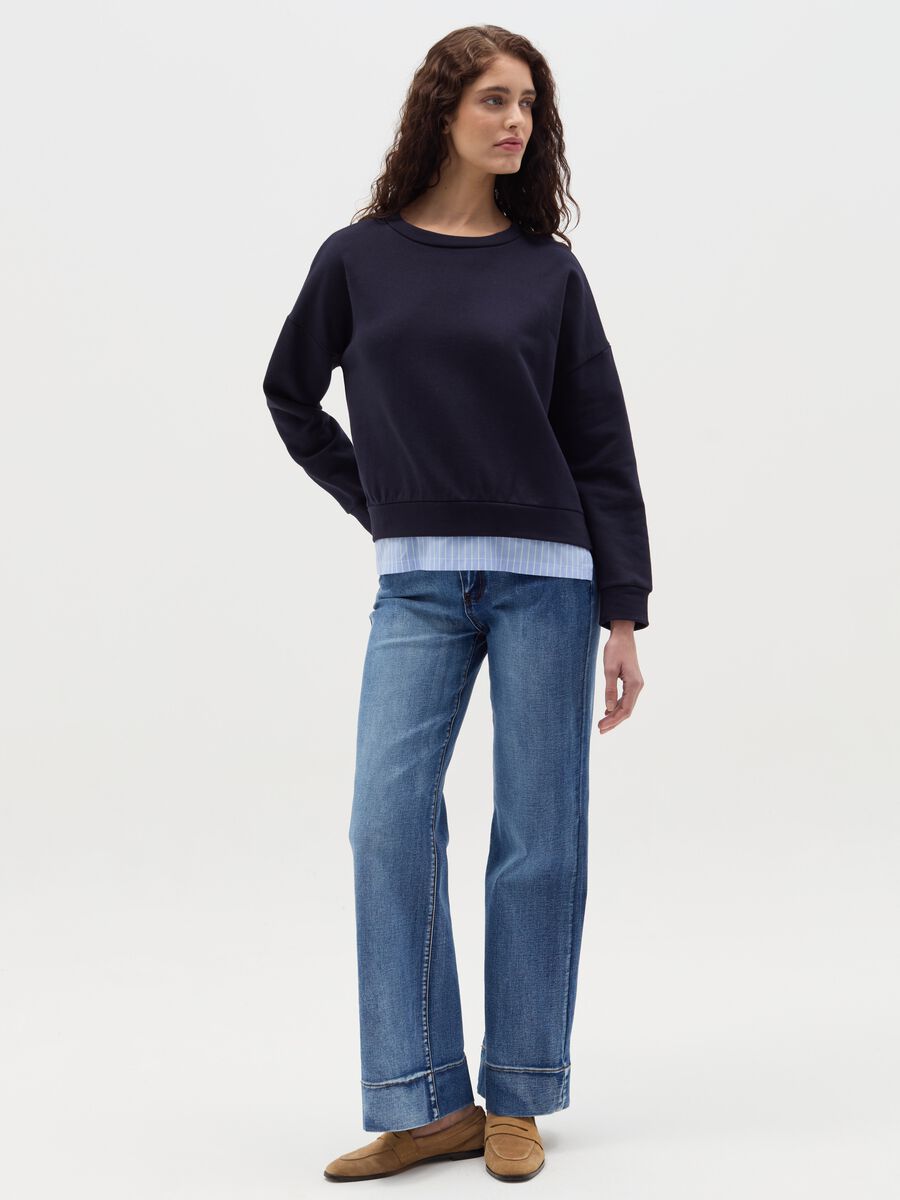 Straight-fit wide-leg jeans_0