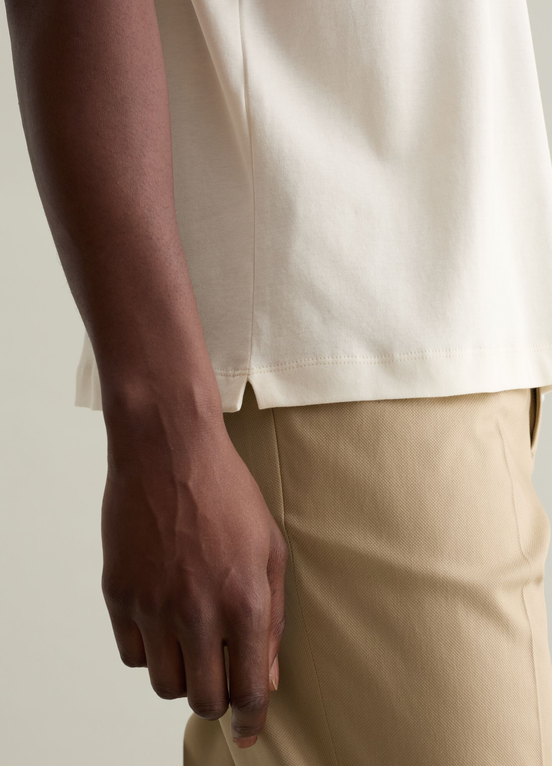 Cotton polo shirt