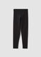 Black stretch cotton leggings_1