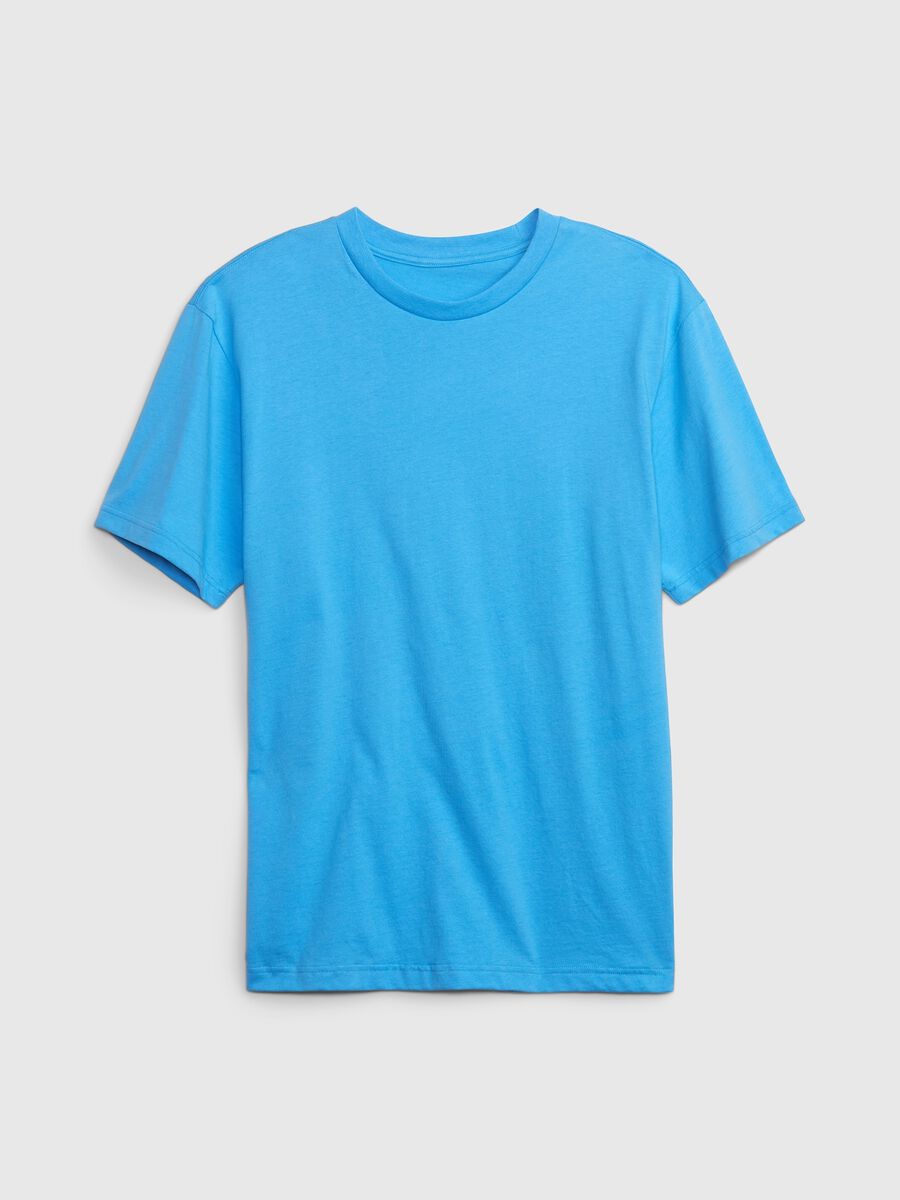 Organic cotton T-shirt with round neck_3