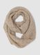 Beige stretch wool scarf_0