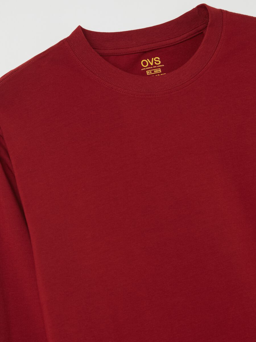 Long-sleeved T-shirt in stretch cotton_5