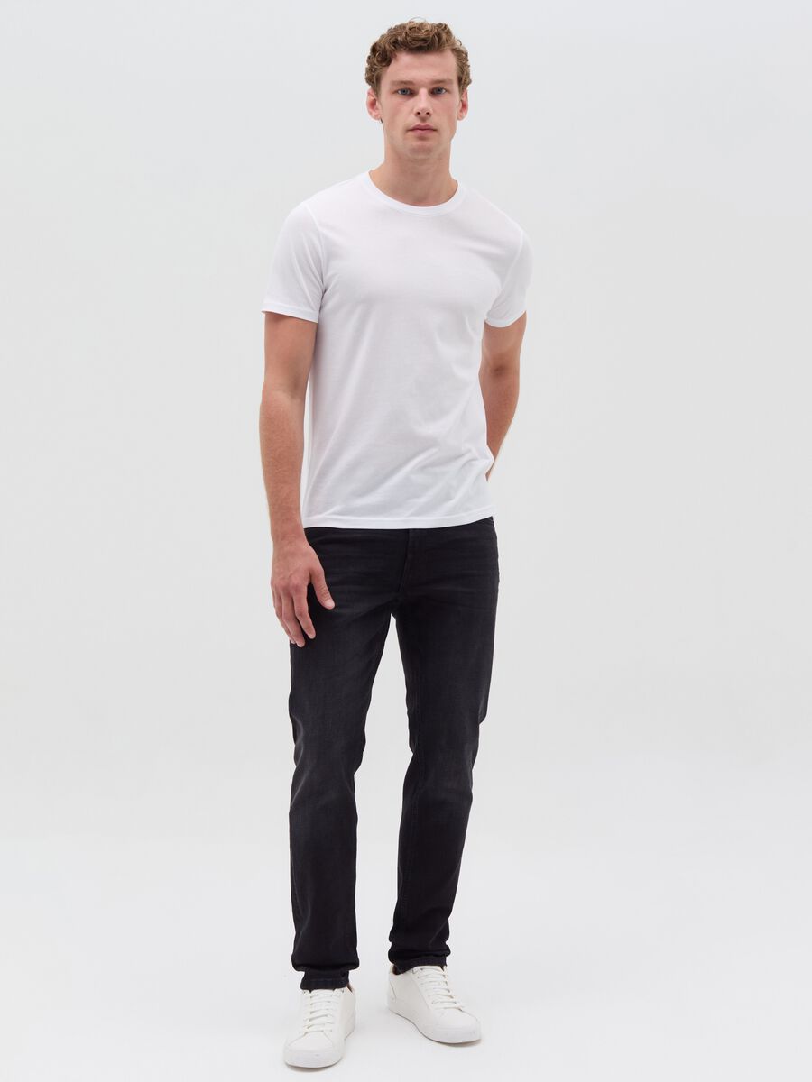 Jeans slim fit cinque tasche_0